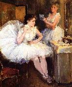 The Ballet Dancers aka The Dressing Room Willard Leroy Metcalf